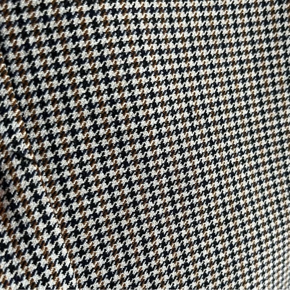 Aritzia Babaton Sadiki Pant in Camel/Navy Tt Houndstooth - Picture 7 of 14